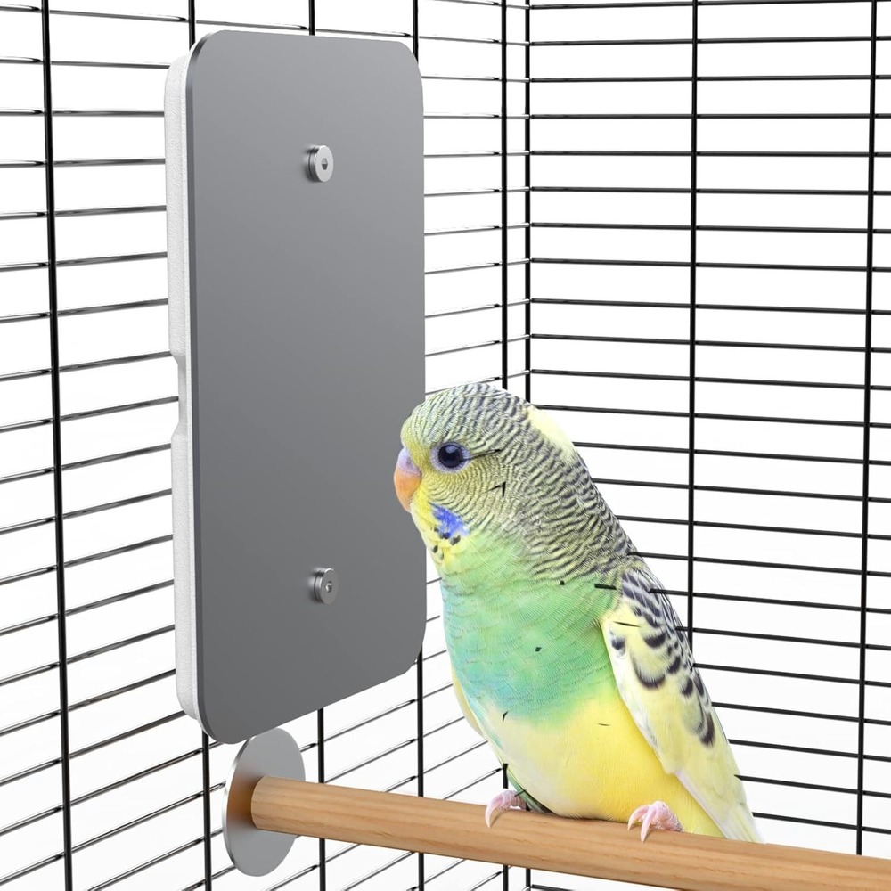Fenocran Large Bird Heater, Thermostatical Bird Warmer for Parakeets Warm Bird